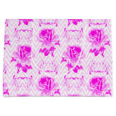 Mooie  Paarse bloemen Groot Cadeauzakje (Voorkant)