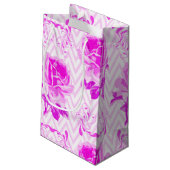 Mooie  Paarse bloemen Klein Cadeauzakje (Achterkant Gekanteld)