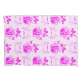 Mooie  Paarse bloemen Kussensloop (Voorkant)