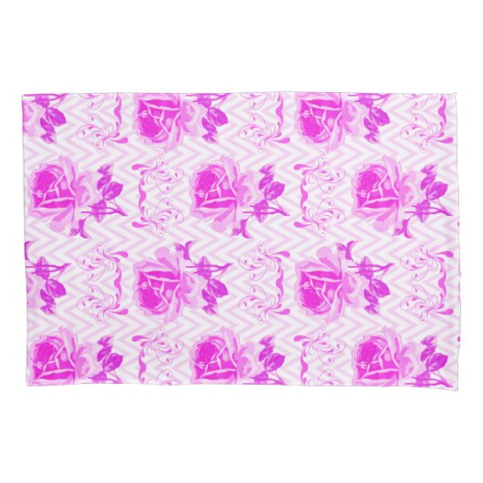 Mooie  Paarse bloemen Kussensloop (Voorkant)