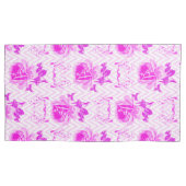 Mooie  Paarse bloemen Kussensloop (Voorkant)