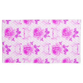 Mooie  Paarse bloemen Kussensloop