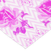 Mooie  Paarse bloemen Lange Tafelloper (Hoek)