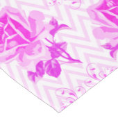 Mooie  Paarse bloemen Medium Tafelloper (Hoek)