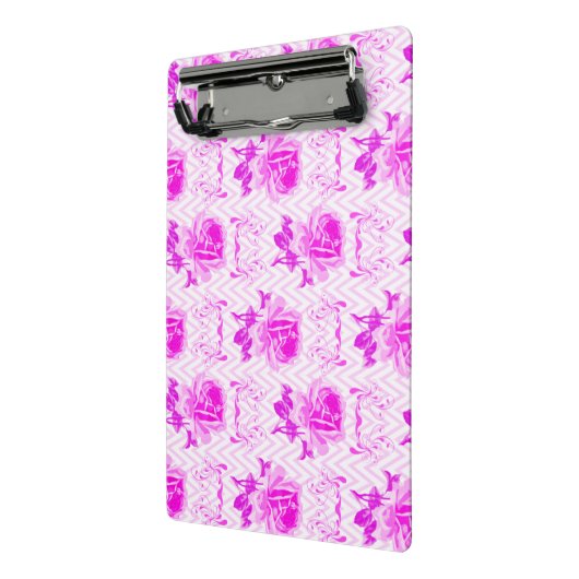 Mooie  Paarse bloemen Mini Klembord (Angled2)