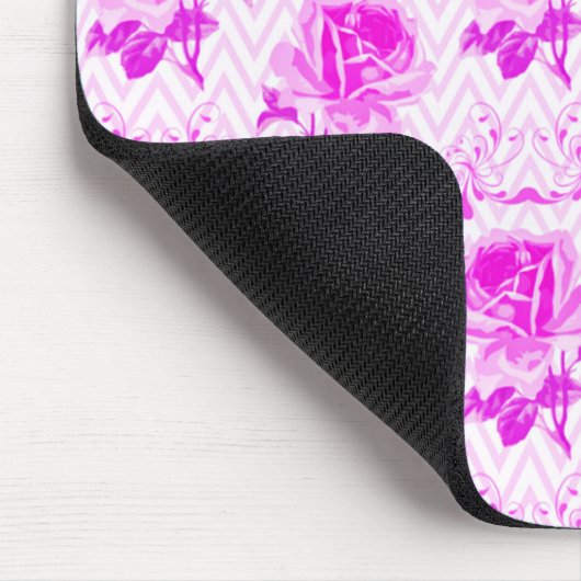 Mooie  Paarse bloemen Muismat (Hoek)