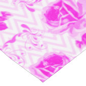 Mooie  Paarse bloemen Tafelkleed (Gekanteld)