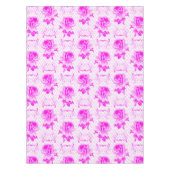 Mooie  Paarse bloemen Tafelkleed (Voorkant)