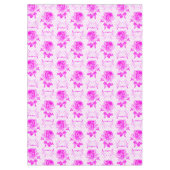 Mooie  Paarse bloemen Tafelkleed (Voorkant)