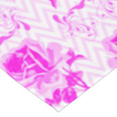 Mooie  Paarse bloemen Tafelkleed (Gekanteld)