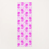 Mooie  Paarse bloemen Yogamat (Voorkant)