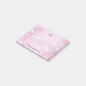 Mooie Paarse Bokeh Post-it® Notes (Schuin)