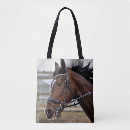 Mooie paarse Canvas tas (Voorkant)