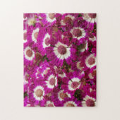Mooie Paarse Cineraria Flowers Legpuzzel (Verticaal)