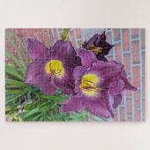 Mooie Paarse Daglelies Legpuzzel (Horizontaal)