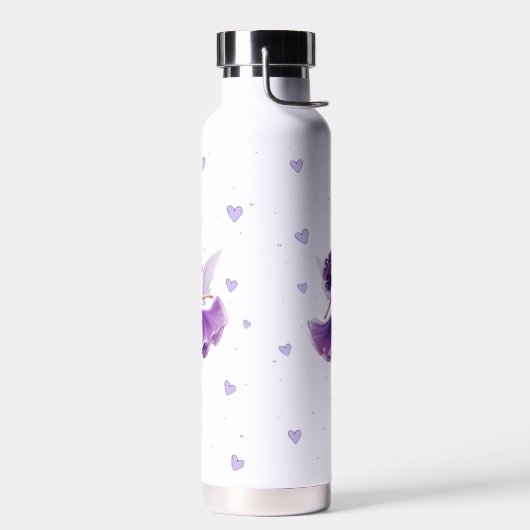 Mooie Paarse Fee Waterfles (Links)