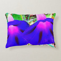 Mooie Paarse Floral Pillow