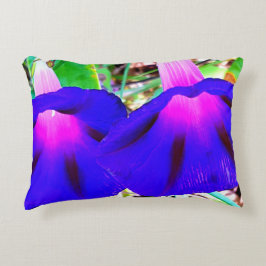 Mooie Paarse Floral Pillow Accent Kussen