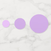 Mooie Paarse Gestippelde Madeliefjes Confetti (Achterkanten)