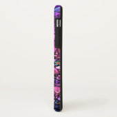 Mooie paarse glas-in-lood patroon case (Achterkant/links)