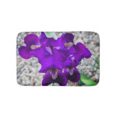 Mooie paarse iris badmat (Voorkant)