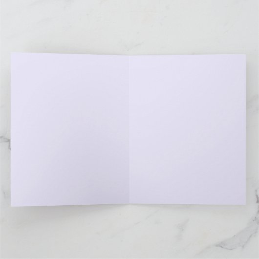 Mooie paarse iris bloem bloem foto kaart (Binnen)