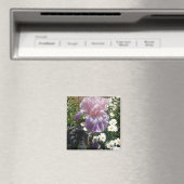 Mooie paarse iris bloem fotografisch magneet (Insitu (Vaatwasser))
