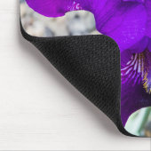 Mooie paarse iris muismat (Hoek)