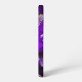 Mooie paarse iris samsung galaxy hoesje (Linkerkant)