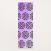 Mooie Paarse kakkerbeerdenis en Yoga Mat (Achterkant)