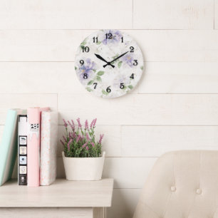 Mooie Paarse Lavendel Bloemen Grote Klok