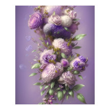 Mooie Paarse lila roze bloemen