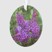 Mooie Paarse lila's Ornament (voorkant)