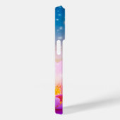 Mooie Paarse Lotus Bloem, Meer, Blauw, Zen Case-Mate iPhone Case (Achterkant / Rechts)