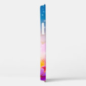 Mooie Paarse Lotus Bloem, Meer, Blauw, Zen Case-Mate iPhone Case (Achterkant / Rechts)