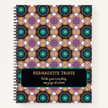 Mooie Paarse maataanduiding Geometrische Tegel