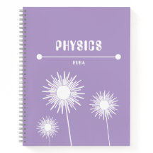 Mooie paarse notitieboek