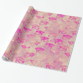 Mooie Paarse Oog van Horus Cadeaupapier (Uitgerold)