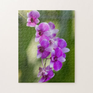 Mooie Paarse orchidee Legpuzzel