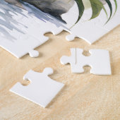 Mooie Paarse orchideeën Legpuzzel (Zijkant)