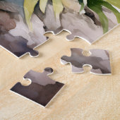 Mooie Paarse orchideeën Legpuzzel (Zijkant)