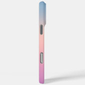 Mooie Paarse Perzik Blauwe Gradiënt Persoonlijk  Case-Mate iPhone Case (Achterkant / Rechts)