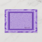 Mooie Paarse textuur RSVP & Sla de datum Informatiekaartje (Achterkant)