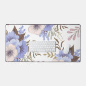 Mooie Paarse ventilator Bureaumat (Keyboard & Muis)