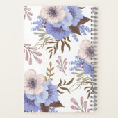 Mooie Paarse ventilator Notitieboek (Achterkant)