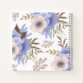 Mooie Paarse ventilator Notitieboek (Achterkant)