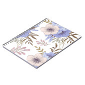 Mooie Paarse ventilator Notitieboek (Linkerzijde)