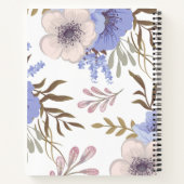 Mooie Paarse ventilator Notitieboek (Achterkant)