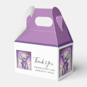 Mooie paarse voorbox bedankdoosjes (Achterkant)