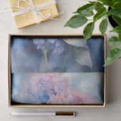 Mooie Paarse Waterverf Hydrangea Decoupage Tissuepapier (Geschenk)